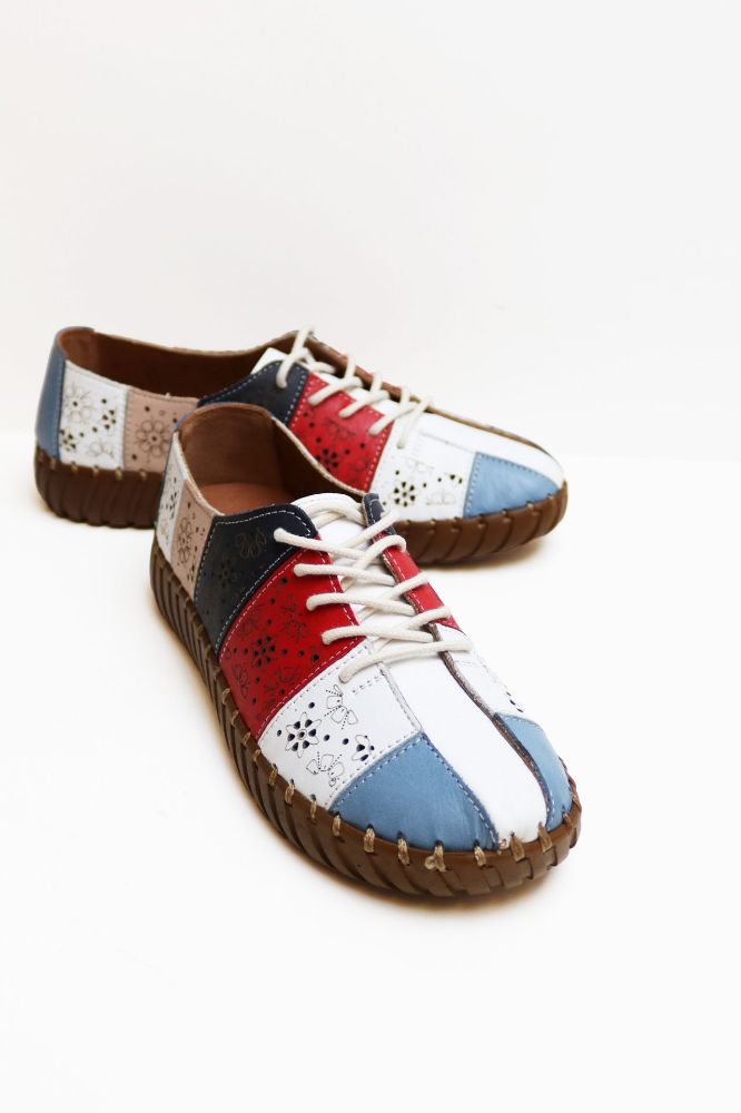 Casual Rahat Patchwork Ayakkabı  TOMI KOMBIN BM6030TOMI KOMBIN resmi