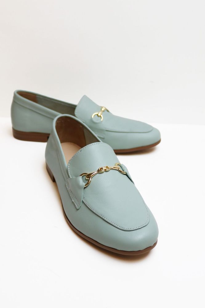 Gucci Tokalı Loafer Ayakkabı  MINT YESILI BME15MINT YESILI resmi