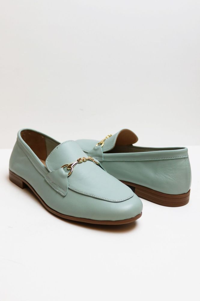 Gucci Tokalı Loafer Ayakkabı  MINT YESILI BME15MINT YESILI resmi