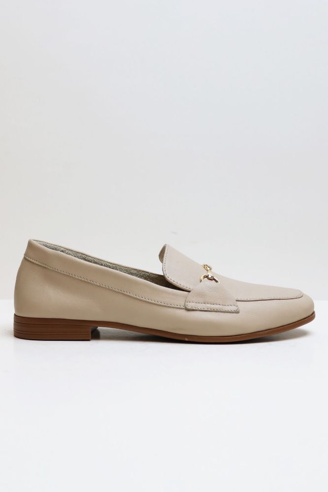 Gucci Tokalı Loafer Ayakkabı  BEJ BME15BEJ resmi