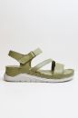 Ortopedik Ince Bentlı Rahat Sandalet  MINT YESILI N056101MINT YESILI