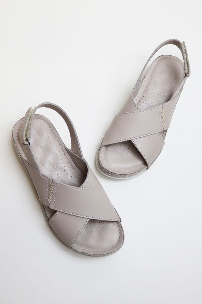 Çarpraz Bantlı Günlük Ortopedik Sandalet  TAŞ N056107TAŞ resmi